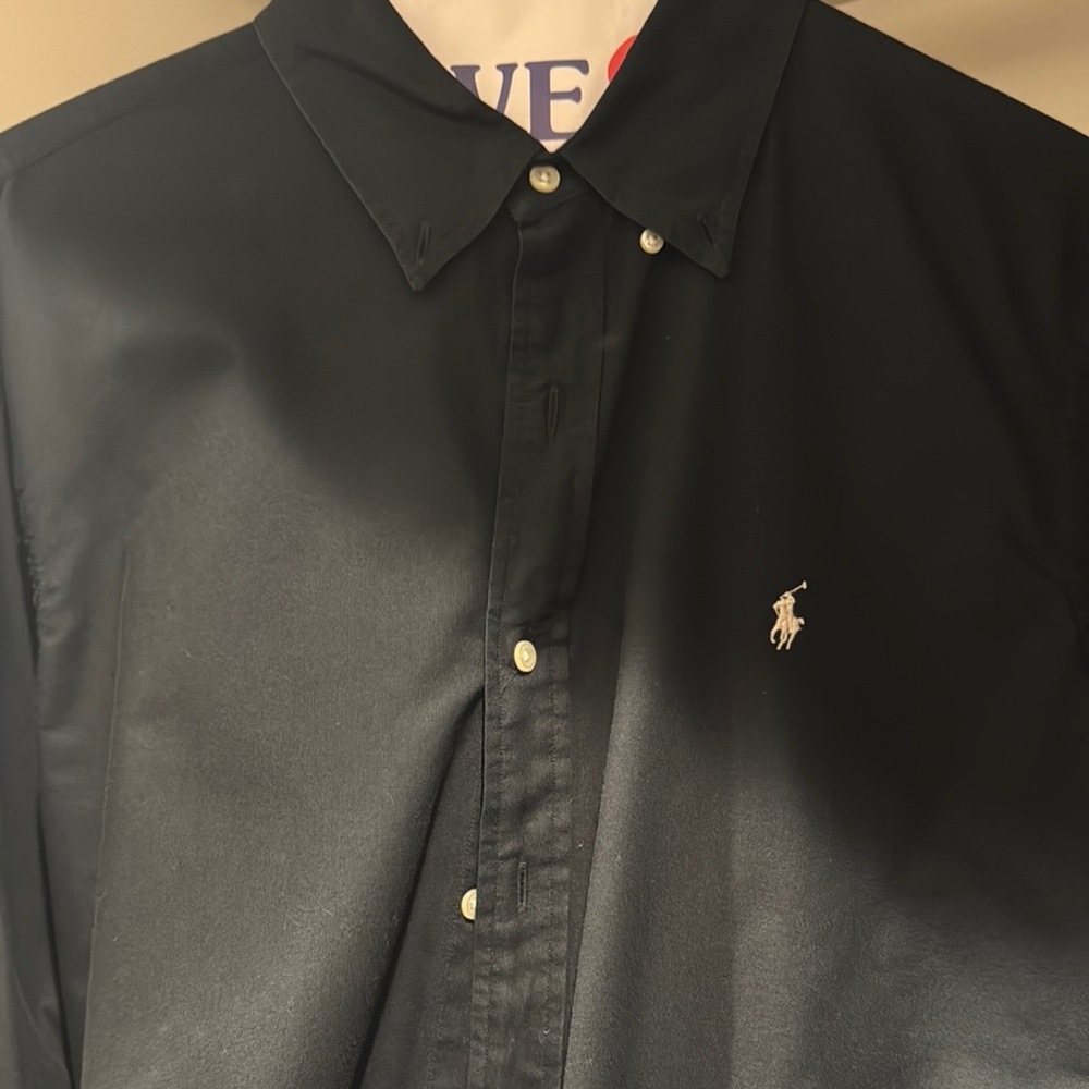 Polo by Ralph Lauren Men's Black Shirt